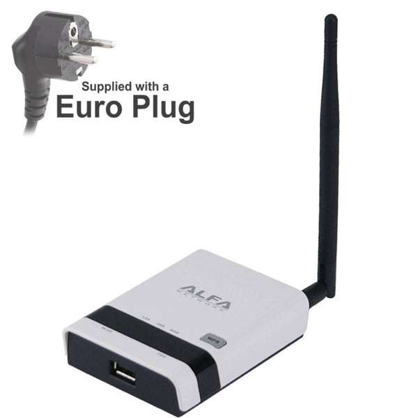 ALFA R36 with EU plug 2.4GHz USB WiFi and 3G Router / Repeater with WAN/ LAN Sockets