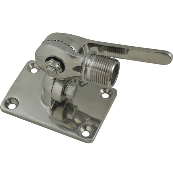 ALFA Tube Marine Stainless Steel Ratchet Mount