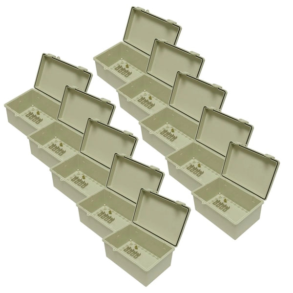 Pack of 10 Sealed ABS Wall Mount Plastic Enclosures IP65 L286xW188xH144.5mm