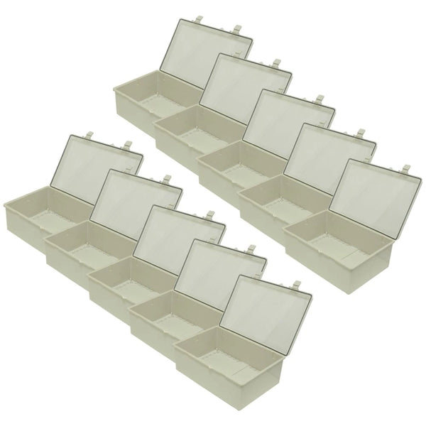 Pack of 10 Sealed ABS Wall Mount Plastic Enclosures IP65 L395xW270xH160mm