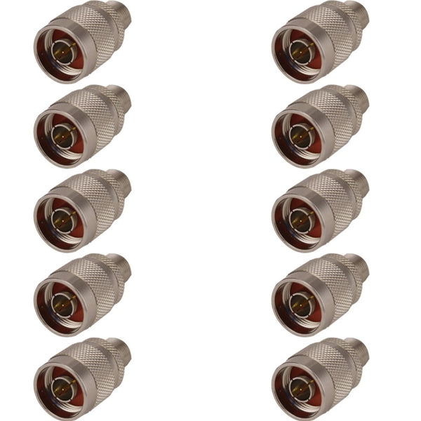 Pack of 10 RP TNC Female to N Type Male Adaptor