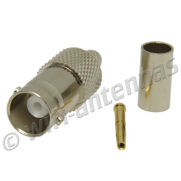 BNC Female Crimp Connector - CLF200