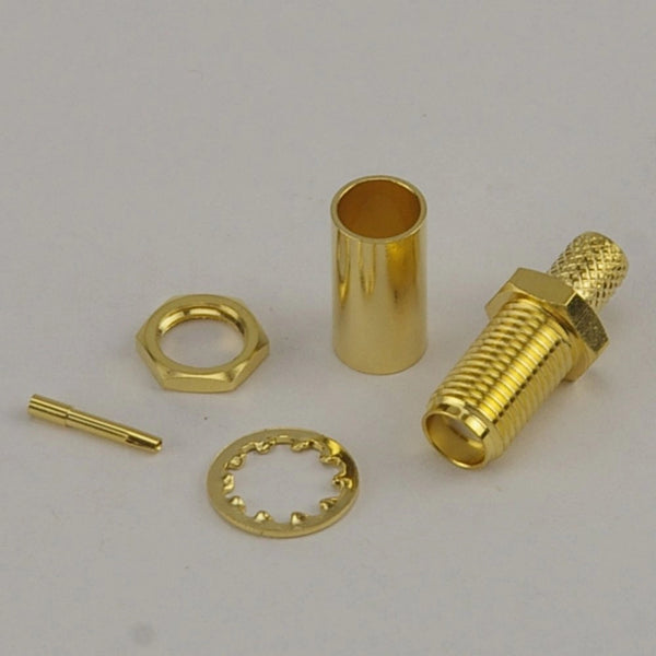 SMA Female Crimp Connector - CLF200