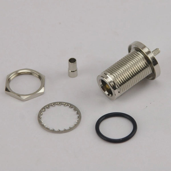 N-Type Female Crimp Connector - RG316/RG174