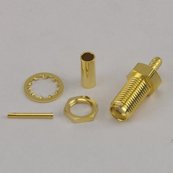 SMA Female Crimp Connector - RG316/RG174