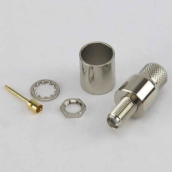 RP (REVERSE POLARITY) SMA Female Crimp Connector - HDF400