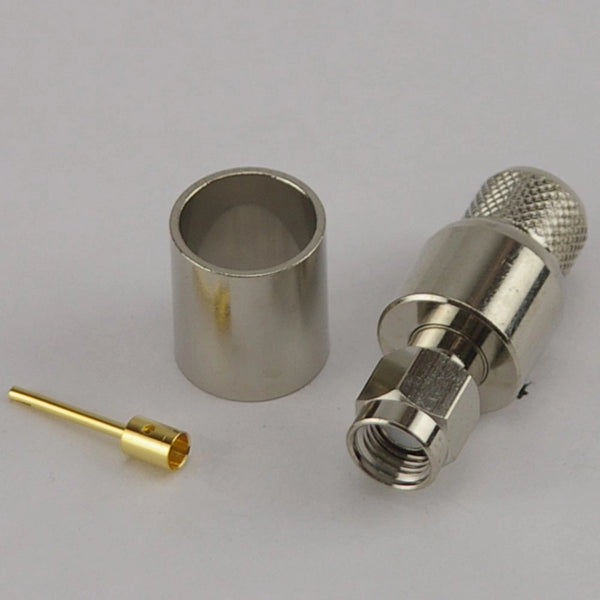 RP SMA Male Crimp Connector - HDF400