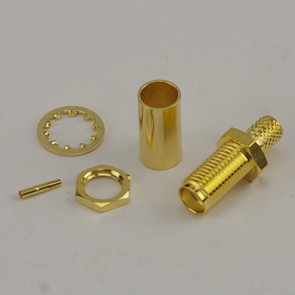 SMA Female Crimp Connector - RG58