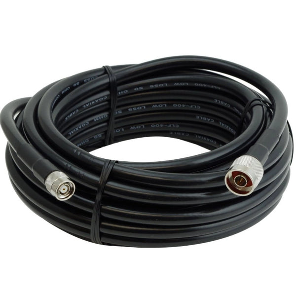 10 Metre Pro Extension Cable - Low Loss (RP-TNC Male to N-Type Male)