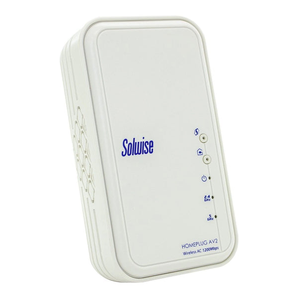 Solwise 1200AV SmartLink HomePlug Dual Band Wireless AC Extender