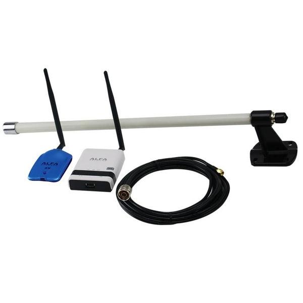 Indoor WiFi Hotspot Boosting Kit - Ideal for Caravans, Boats, Yachts, sheds